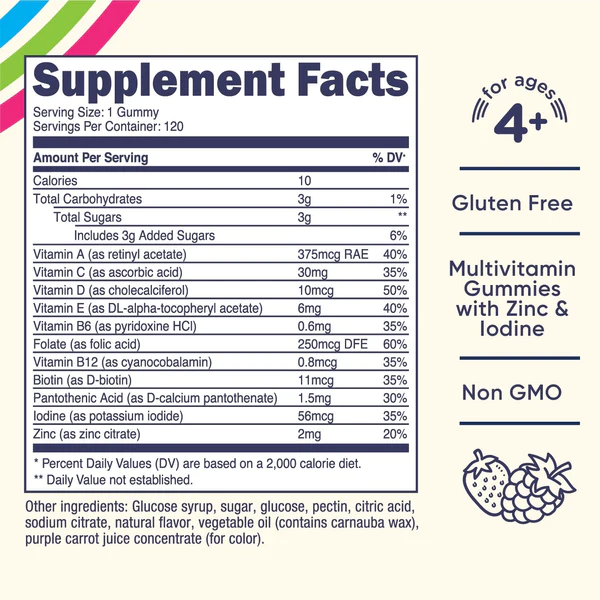 Nutricost Gomitas multivitamínicas para niños - Imagen 2