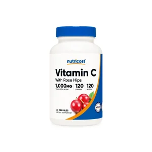 Nutricost Vitamina C con escaramujos