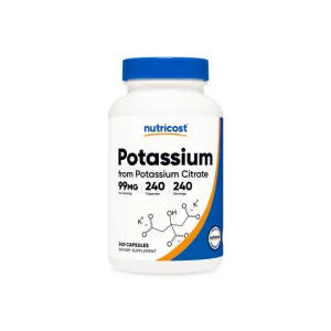 Nutricost Citrato de potasio