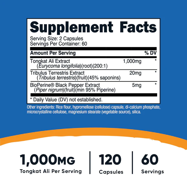 Nutricost Tongkat Ali - Imagen 2