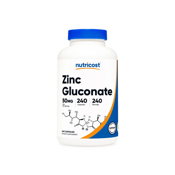 Nutricost Gluconato de zinc